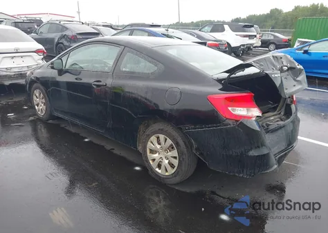 2012 Honda Civic Lx z USA, uszkodzony, nr VIN 2HGFG3B55CH565281